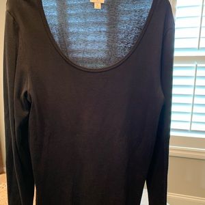 J crew long sleeve tee